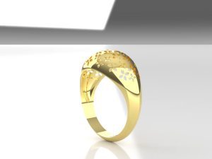 نمونه کار دانشجویان دوره طراحی طلا و جواهر آموزشگاه اخگر هاشمی