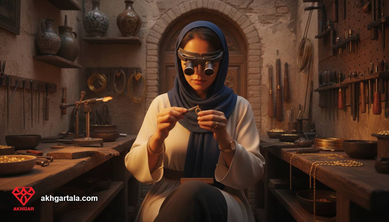 آموزش طلا سازی رایگان