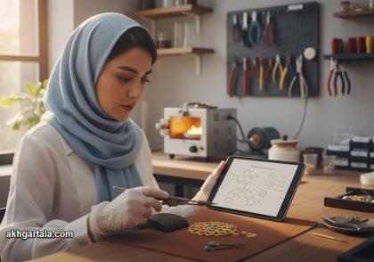 دانلود جزوه و کتاب آموزش طلاسازی