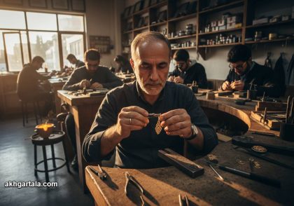 کارگاه آموزش طلاسازی